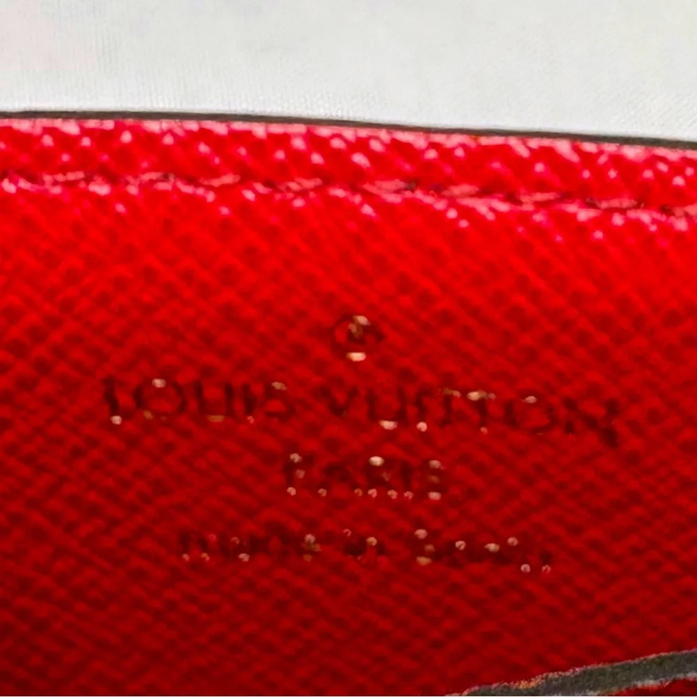 Louis Vuitton Kimono Card Case Holder in Cerise Cherry RARE - Picture 8 of 11